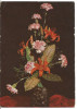 (A) carte postala(ilustrata) -FELICIATARE -garoafe, Necirculata, Printata