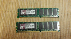 Ram PC Kingston Kit of 2 2 X 1GB 400 MHz (Apple) KTA-G5400-2G foto