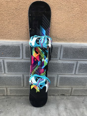 Placa snowboard Trans FE 154cm wide cu legaturi FTWO noi foto