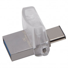Memorie externa Kingston DataTraveler microDuo 3C 64GB USB 3.1 + USB Tip C foto