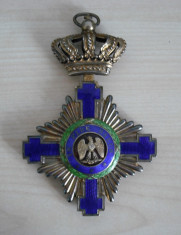 (M) Ordinul Steaua Romaniei - Mare Cruce tipul I pentru civili foto