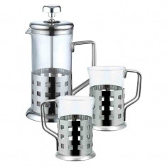 Infuzor inox Renberg, 800 ml, 2 canite incluse foto