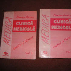 Clinica Medicala. Analiza Si Sinteze - Simion Purice (2 vol.)