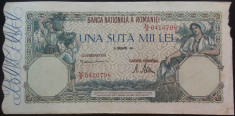 Bancnota istorica 100000 lei - ROMANIA, anul 1946 / Decembrie * cod 64 foto