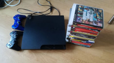 PlayStation 3 CECH-3004B 320GB Negru+2 Controllere+16 jocuri foto