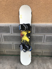 Placa snowboard Burton Progression 147cm cu legaturi Burton foto