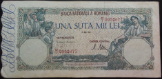 Bancnota istorica 100000 lei - ROMANIA, anul 1946 / MAI *cod 89 foto