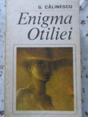 Enigma Otiliei - G. Calinescu ,401748 foto