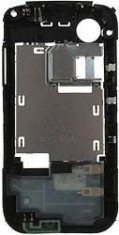 Mijloc Fix Nokia 5200 5300 Sh (negru) foto