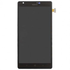 Display Cu Touchscreen Si Rama Nokia Lumia 1520 Original Negru foto