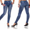 Pantaloni slabire tip jeans