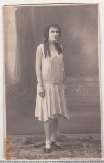 bnk foto - Portret de femeie - Foto E Popp Ploesti 1928 foto