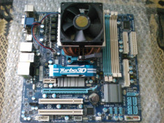 KIT AM3 :PLACA DE BAZA GIGABYTE GA-880GM-UD2H+PHENOM II X4 965+COOLER foto