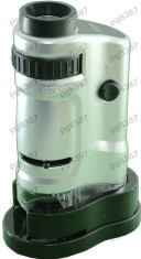 Lupa tip microscop, cu LED, zoom reglabil, 20X-40X, MG10081-8 - 113456 foto