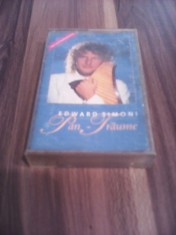 CASETA AUDIO EDWARD SIMONI-PAN-TRAUME FOARTE RARA!!!!!ORIGINALA SONY MUSIC