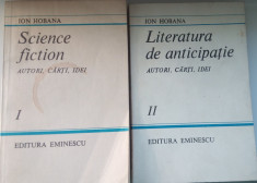 Ion Hobana, Science Fiction, Literatura de anticipatie - vol. 1 si 2 foto