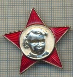 1022 INSIGNA - LENIN COPIL -ORGANIZATIE DE COPII - URSS -VARIANTA ARGINTIE