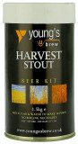 Young&#039;s Harvest Stout 40pt - kit pentru bere de casa 23 litri, Neagra