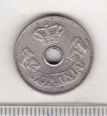 bnk mnd EROARE Romania 5 bani 1906 J - die crack (3) foto