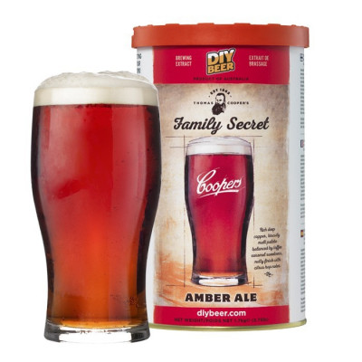 Thomas Coopers Family Secret Amber Ale 1.7 kg - kit pentru bere de casa 23 litri foto