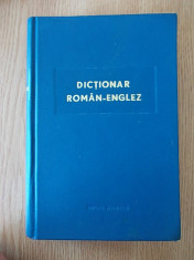 DICTIONAR ROMAN-ENGLEZ- LEVITCHI, cartonata, 1965 foto