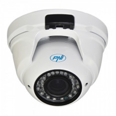 Camera supraveghere video PNI House IP2DOME 1080P cu IP varifocala 2.8 - 12 mm dome interior si exterior foto