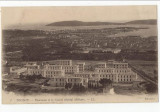 Franta Toulon Panorama si Noul Spital Militar, Necirculata, Fotografie