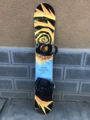 Placa snowboard NOUA Suburban Espiral 157cm +legaturi Atomic foto