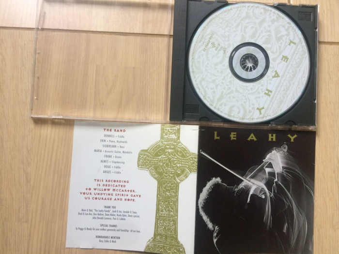 Leahy album cd disc editie vest muzica World folk virgin music 1997 VG++