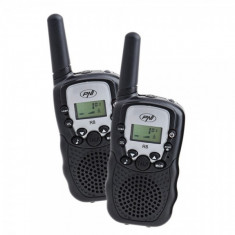 Statie radio walkie talkie PNI PMR R8 emisie receptie, set 2 buc foto