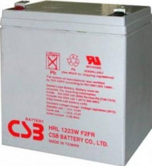 Acumulator UPS CSB HRL1223W 12V/23W Long Life foto