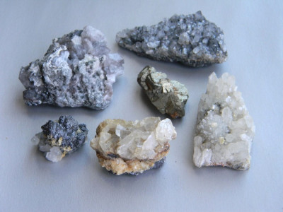 Specimen minerale - Lot 6 bucati - MINERALE DIVERSE (C4) foto