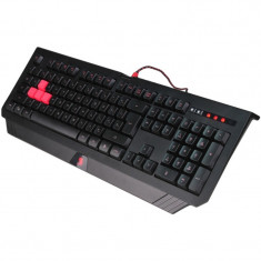 TASTATURA A4Tech USB Bloody gaming keyboard, black, US layout foto