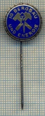 1102 INSIGNA - IG BERGBAU UND ENERGIE -UNIUNE SINDICALA MINERIT SI ENERGIE-GERM. foto