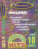 Caseta audio: Atomic - Romanian Hits vol.10 - 2001 ( stare foarte buna ), Casete audio, Pop
