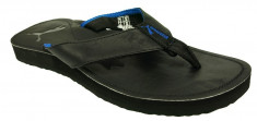 Slapi barbati PUMA - LEATHER Suede Blue foto