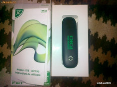 Modem 3G Decodat Zte MF190 Compatibil Orange Cosmote Vodafone Digi Zapp foto