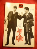 Ilustrata Jan &amp; Kjeld - Banjo-Boys Germania anii &#039;60 ,cu autografe