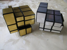 Cub rubik mirror 3x3x3 silver foto