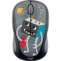 Mouse Logitech Wireless M238 Doodle Collection LIGHTBULB foto