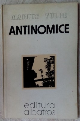 MARIUS VULPE - ANTINOMICE (VERSURI, 1983)[dedicatie/autograf pt VALERIU PANTAZI] foto
