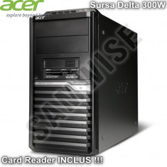 Carcasa Middle Tower Acer M430G cu Sursa Delta 300W si Card Reader Inclus foto