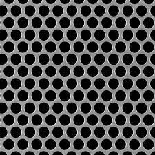 Tabla otel perforata 2x1000x2000mm / Sita otel cu perforatii rotunde R10T15 foto