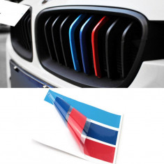 NOU Emblema Sticker Grila BMW M Tech Paket E36 E46 E90 E60 Seria 3 5 7 foto