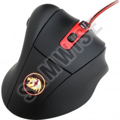 Mouse Gaming Redragon Smilodon, 2000DPI, Picioruse teflon, Iluminare LED, USB placat cu aur foto