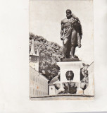 Bnk cp Baile Herculane - Statuia lui Hercule - circulata, Printata