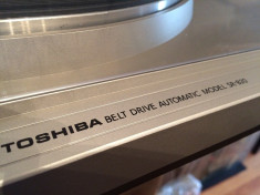 Pick-up Vintage TOSHIBA SR-B20 - Belt Drive Automatic - stare Perfecta/Japan foto