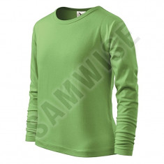 Tricou pentru copii long sleeve, 100% bumbac foto