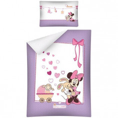 Lenjerie De Pat Minnie Mouse 100X135 Cm Stc15b foto