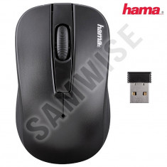 Mouse Wireless HAMA MOU134918 AM-7701, 2.4GHz, Optic foto